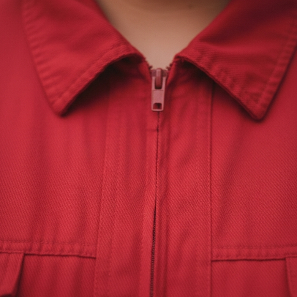 Women's Red Jacket - Picture 3 of 4